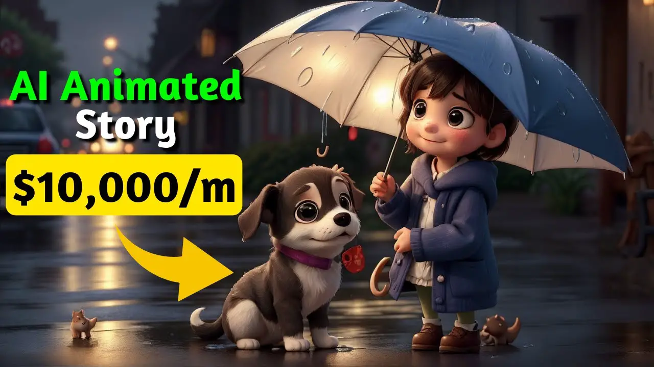 🤑Earn $10,000 Per Month - Create AI Animated Story Videos with ChatGPT