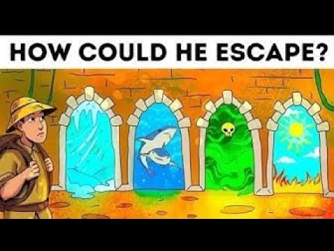 How Could He Escape | riddle's | bright side | brightside | bright side riddles