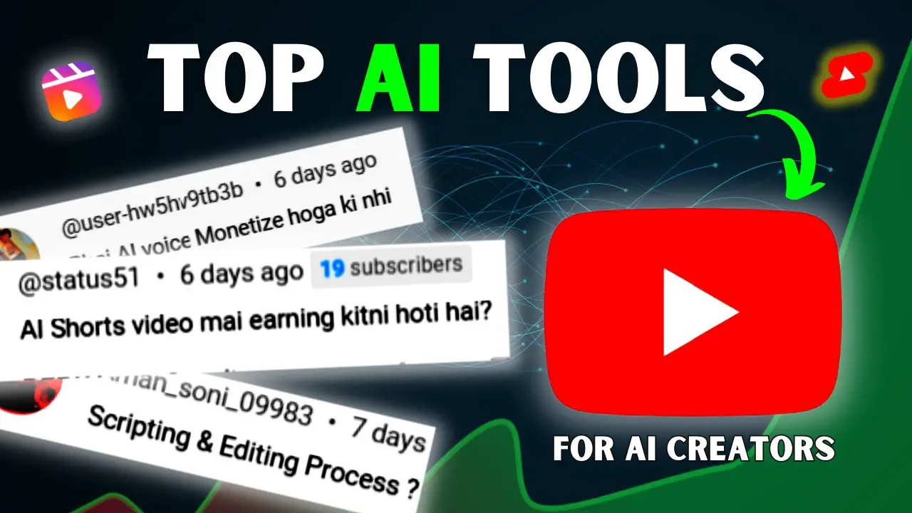 Using Ai for Content Creations | Shorts Video Earnings? | Tech QnA | #ai #aitools